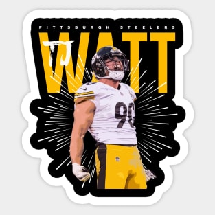 T.J. Watt Sticker